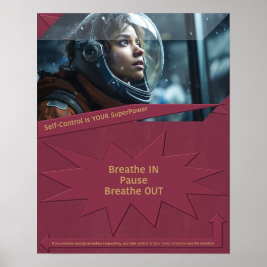 自己制御がスーパーパワー ポスター (正面)