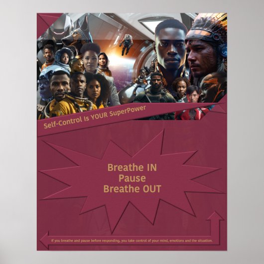 自己制御がスーパーパワー ポスター (正面)