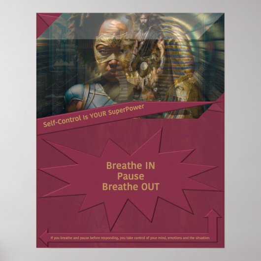 自己制御がスーパーパワー ポスター (正面)