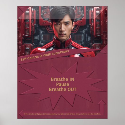 自己制御がスーパーパワー ポスター (正面)