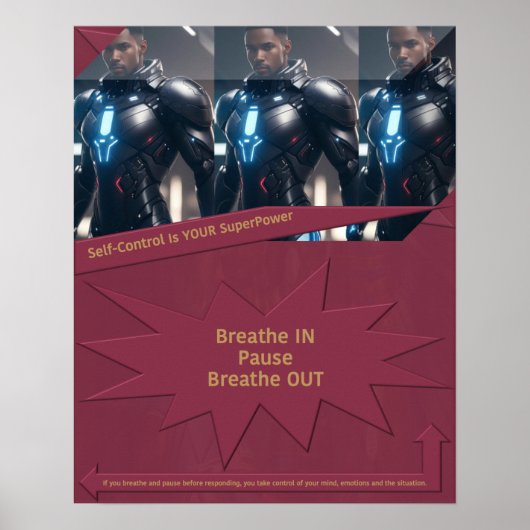 自己制御がスーパーパワー ポスター (正面)