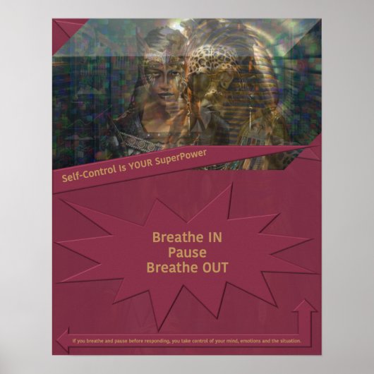 自己制御がスーパーパワー ポスター (正面)