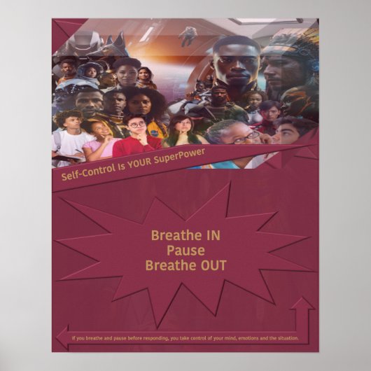 自己制御がスーパーパワー ポスター (正面)