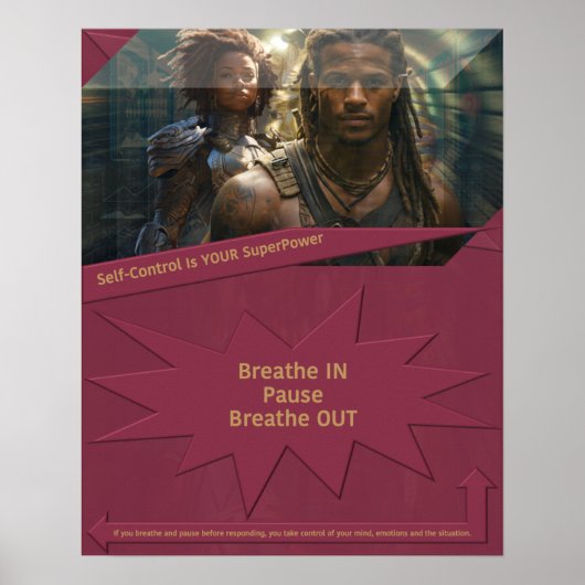 自己制御がスーパーパワー ポスター (正面)