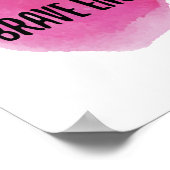 自己前向きの肯定気に ポスター (角)