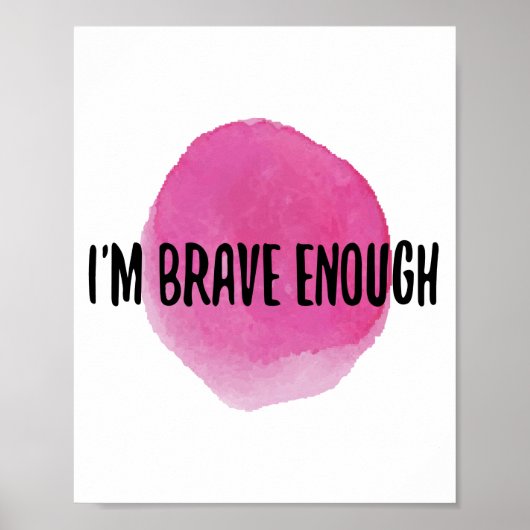 自己前向きの肯定気に ポスター (正面)