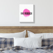 自己前向き愛の肯定 キャンバスプリント (インサイチュ (寝室))