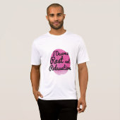 自己前向き愛やる気を起こさせるのためのエネルギー引用文 Tシャツ (正面フル)