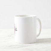 自己前向き認の肯定 コーヒーマグカップ (正面右)