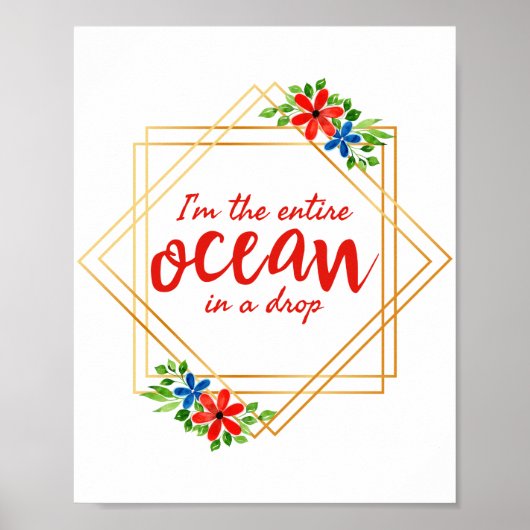 自己前向き認の肯定 ポスター (正面)