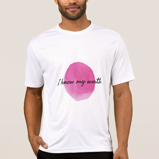自己前向き認の肯定 Tシャツ (正面)