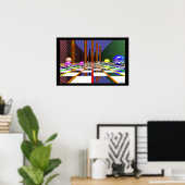 自己反射ホール。 ポスター (ホームオフィス)