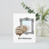 自己反射 ポストカード (スタンド正面)