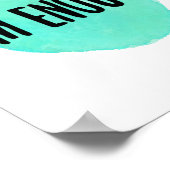 自己受け入れやる気を起こさせる言葉 ポスター (角)