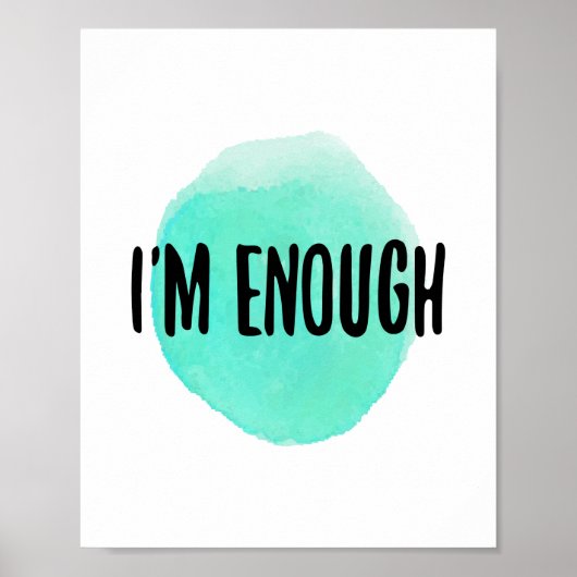 自己受け入れやる気を起こさせる言葉 ポスター (正面)