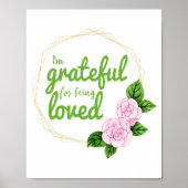 自己受前向き容のための良い振動引用文 ポスター (正面)