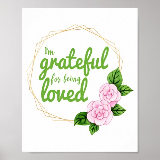 自己受前向き容のための良い振動引用文 ポスター (正面)