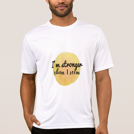 自己受容感動的引用文 Tシャツ (正面)