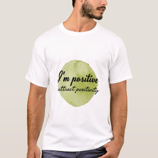 自己受容確やる気を起こさせる認 Tシャツ (正面)