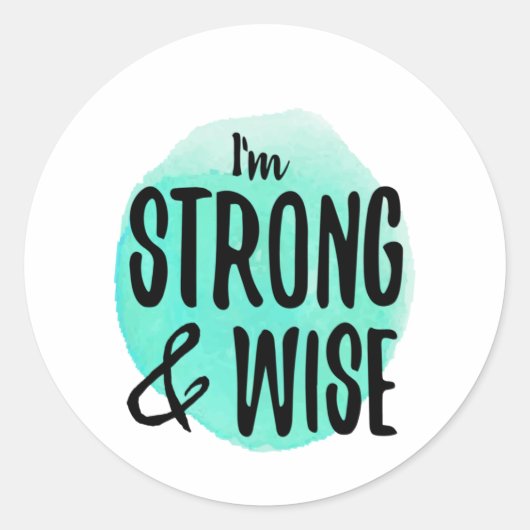 自己受容確感動的認 ラウンドシール (正面)