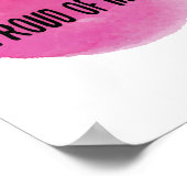 自己受感動的入引用文 ポスター (角)