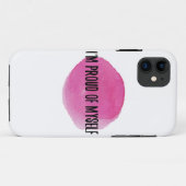 自己受感動的入引用文 Case-Mate iPhoneケース (裏面(横))