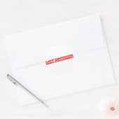 自己吸収スタンプ ラウンドシール (封筒)