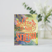 自己啓発は利己的ではない、引用文 ポストカード (スタンド正面)