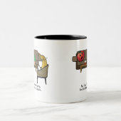 自己喪失、トマトは精神科医に会います ツートーンマグカップ (中央)