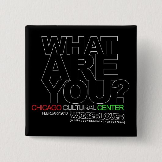 自己喪失#3 缶バッジ (正面)