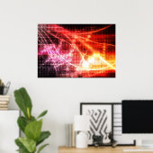 自己学技術人工知能 ポスター (ホームオフィス)