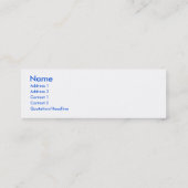 自己実現ヨガシンボル スキニー名刺 (裏面)