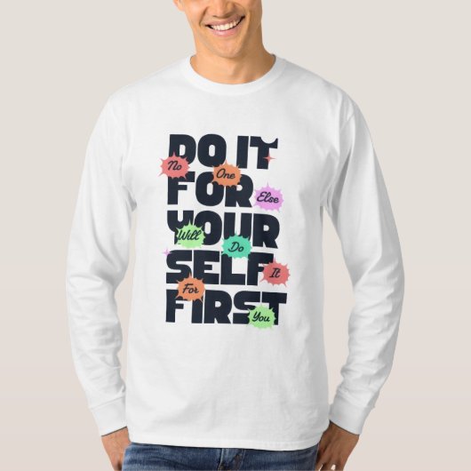 自己強化Tシャツ Tシャツ (正面)