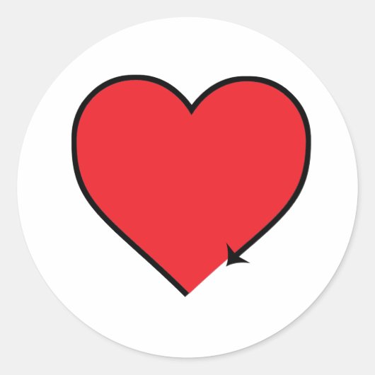 自己性的記号 ラウンドシール (正面)