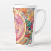 自己愛とエンパワーメント カフェラテマグ (右)