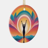 自己愛とエンパワーメント セラミックオーナメント (右)