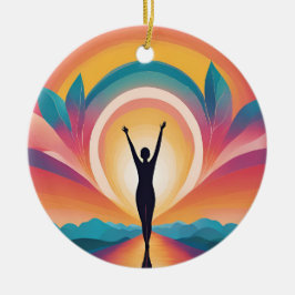 自己愛とエンパワーメント セラミックオーナメント