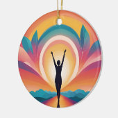 自己愛とエンパワーメント セラミックオーナメント (左)