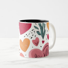 自己愛とエンパワーメント ツートーンマグカップ