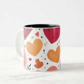 自己愛とエンパワーメント ツートーンマグカップ (正面左)