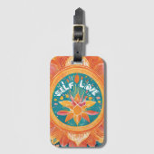 自己愛とエンパワーメント ラゲッジタグ (正面縦)