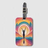 自己愛とエンパワーメント ラゲッジタグ (正面縦)