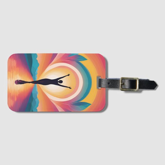 自己愛とエンパワーメント ラゲッジタグ (正面横)