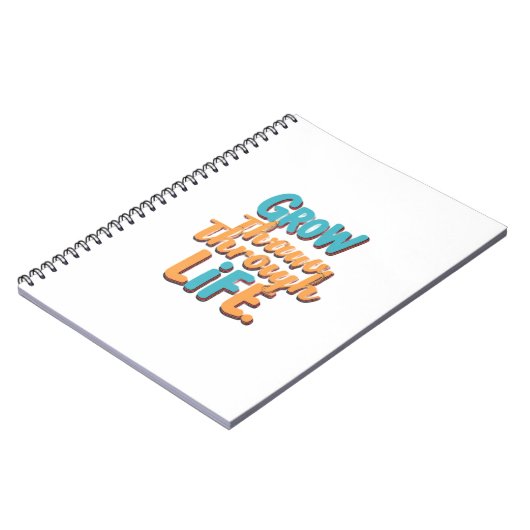 自己愛とエンパワーメント:人生を通じて成長 ノートブック (左側)