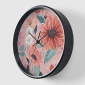 自己愛とエンパワーメント 壁時計 (傾斜)