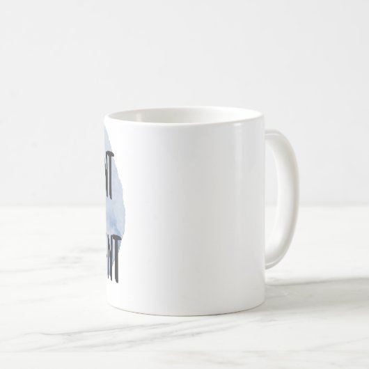 自己愛と自己愛のための良いことわざ気に コーヒーマグカップ (正面右)