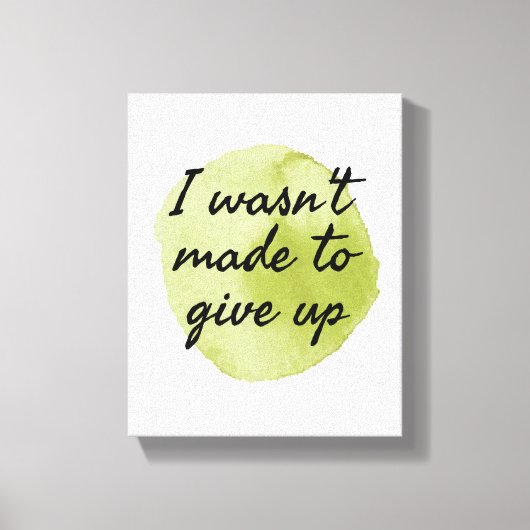 自己愛と自己愛のための良い引用文気に キャンバスプリント (正面)