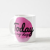 自己愛と自己愛の良い言葉気に コーヒーマグカップ (正面左)