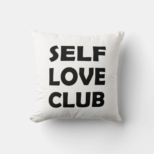 自己愛によって力を与えられる | ビブ気にス クッション (正面)