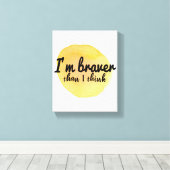 自己愛のための良い引用文 キャンバスプリント (インサイチュ (ウッドフロア))